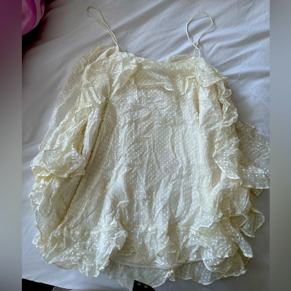 ZIMMERMAN off white top
